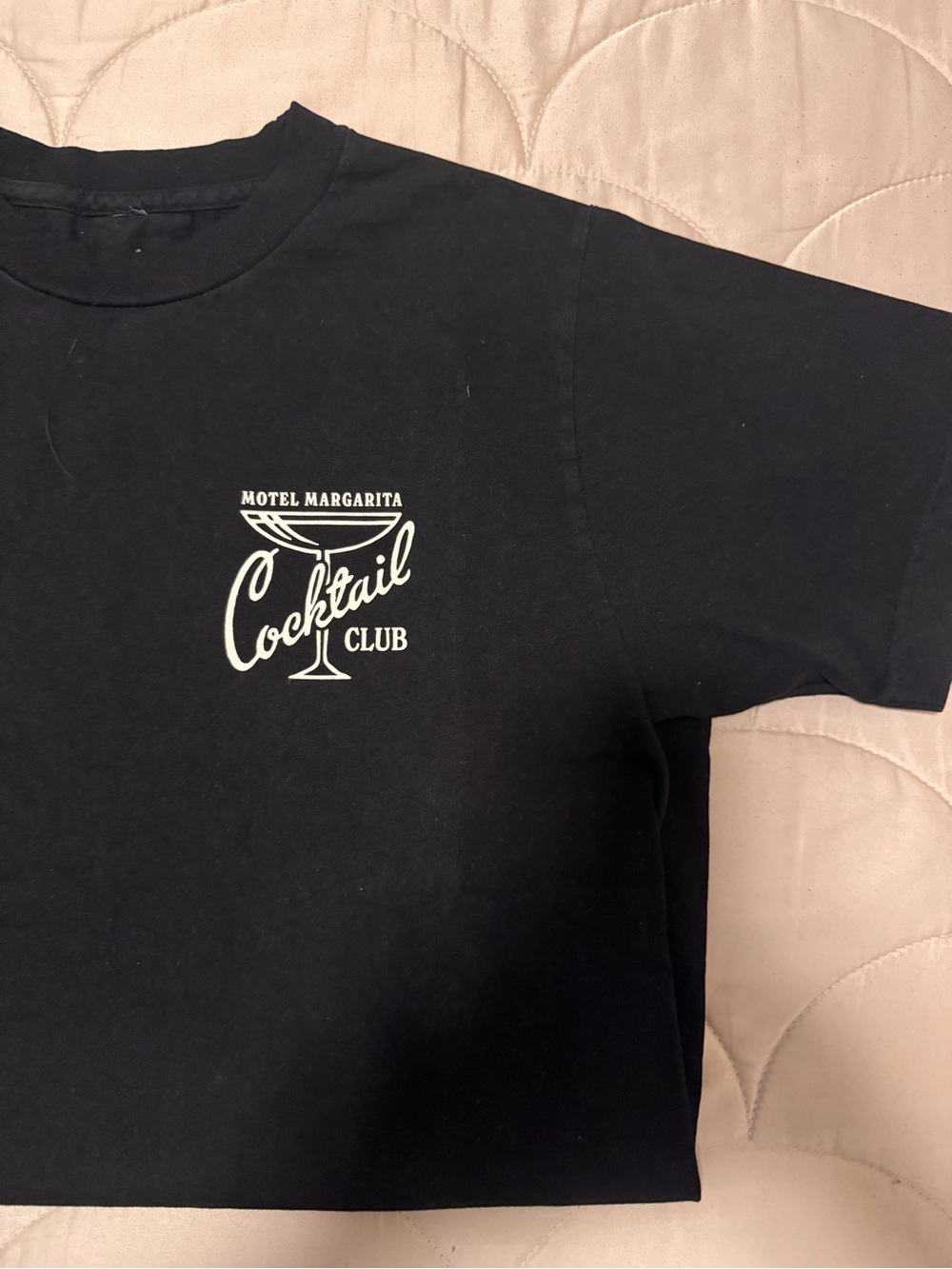 Motel Rocks Black Cocktail Club Graphic Tee